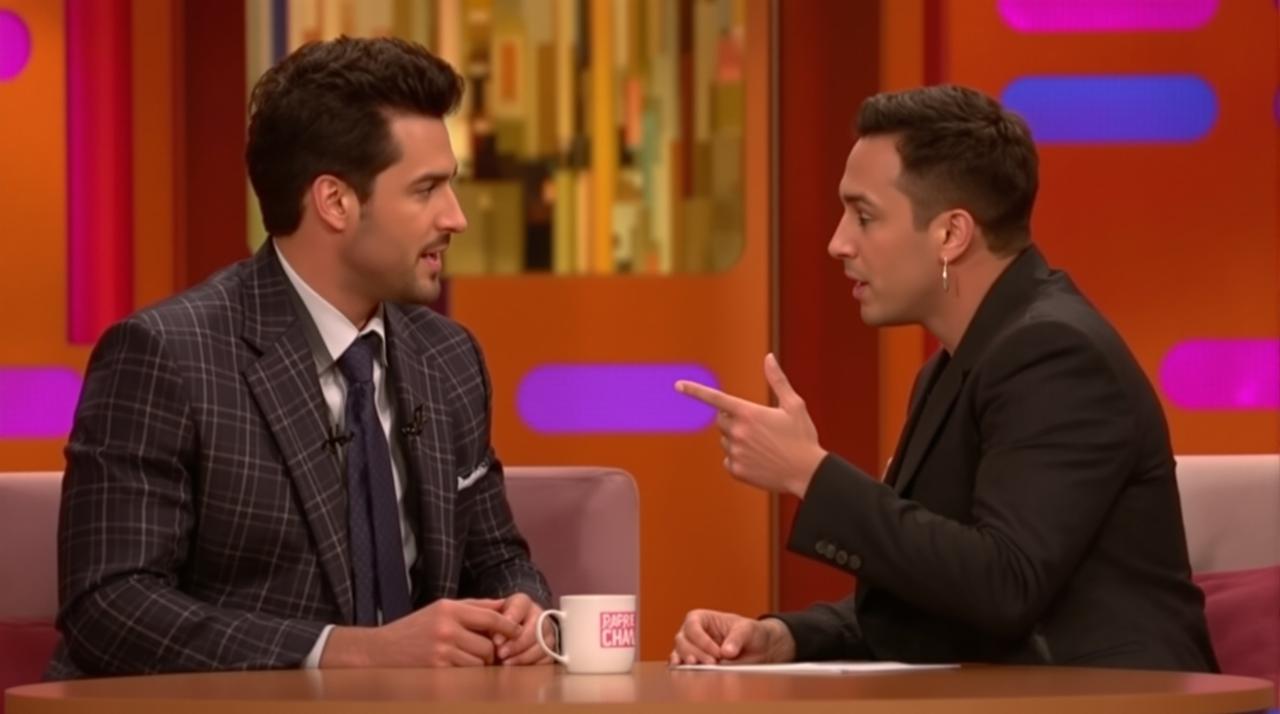 综艺节目录制现场爆发口角，两位嘉宾当场翻脸全程被摄像机记录